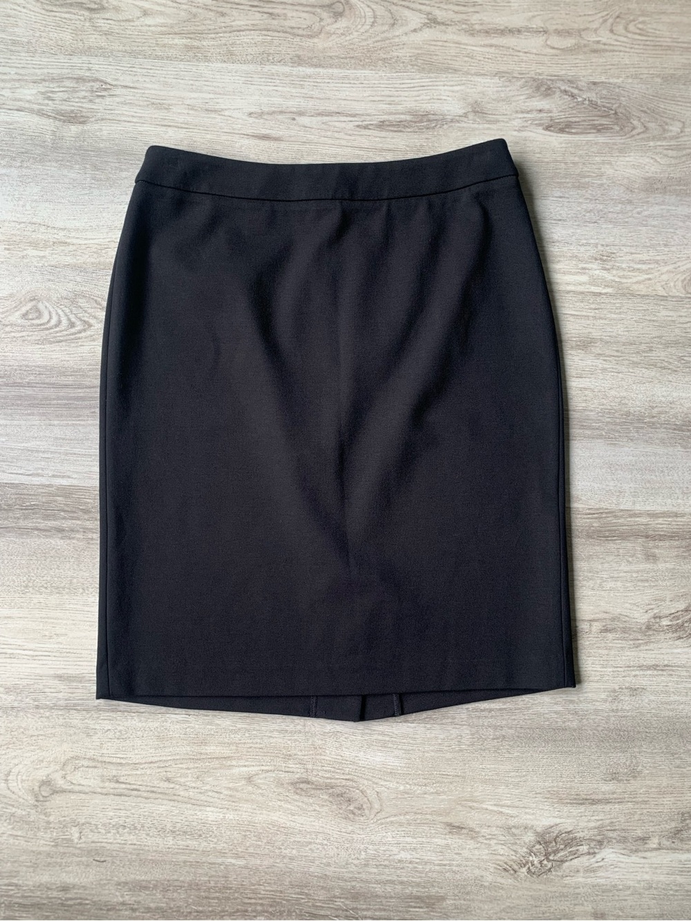 Talbots Petite Black Refined Ponte Pencil Skirt 6P